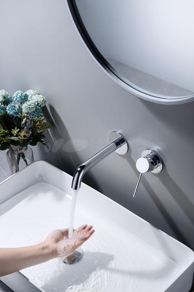 Смеситель для раковины встроенный Timo Saona 2372/00SM хром — изображение 4