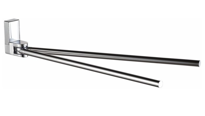 Полотенцедержатель Haiba HB8812 42см хром