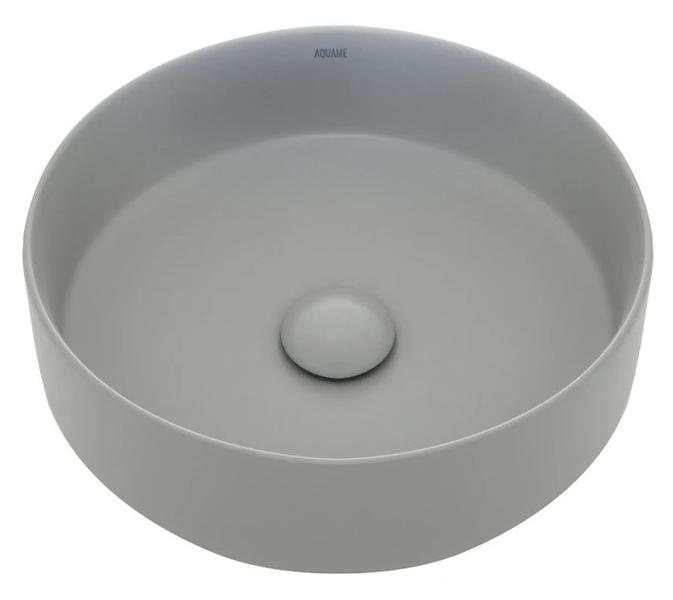 Раковина AQUAme AQM5012MFG 35см светло-серый матовый