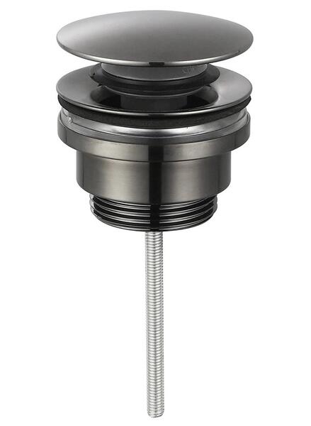 Донный клапан для раковины AQUAme AQM7003GM без перелива металл