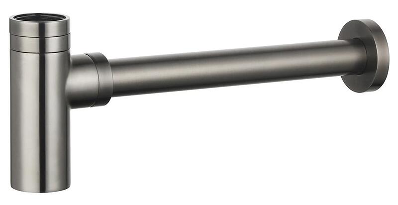 Сифон для раковины AQUAme AQM7010GM металл