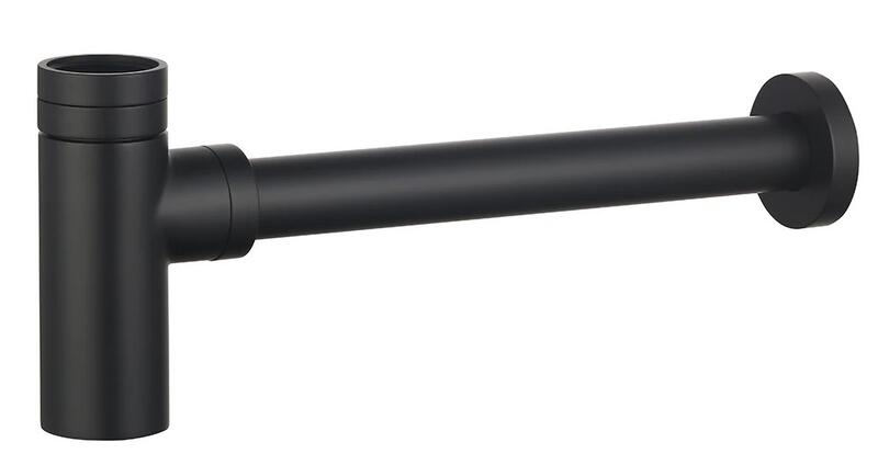 Сифон для раковины AQUAme AQM7010MB чёрный матовый