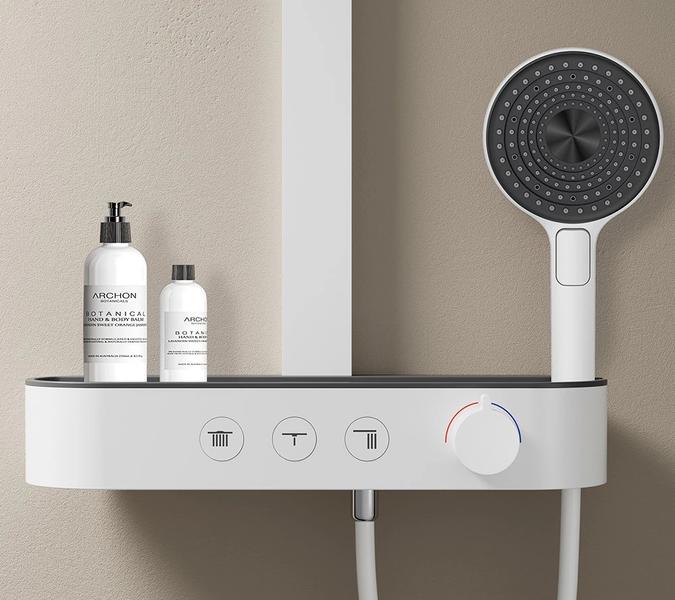 Душевая стойка AQUAme AQM8009W белый — изображение 4