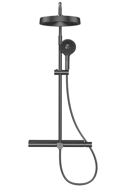 Душевая стойка AQUAme AQM8010B чёрный