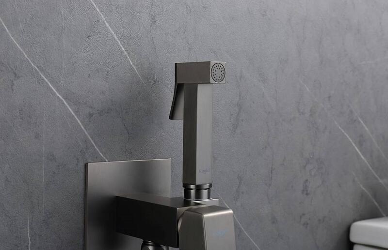 Гигиенический душ со смесителем Raglo R01.52.09 графит — изображение 4