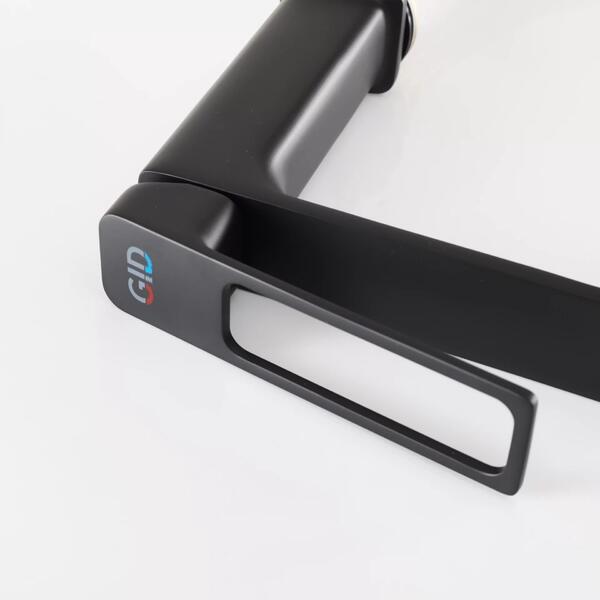 Смеситель для раковины Gid Niagara L057BMK чёрный матовый — изображение 6