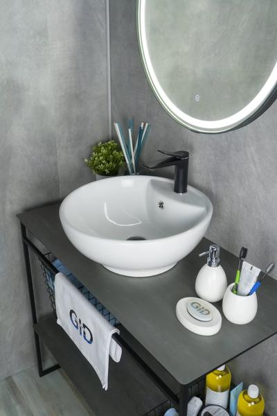 Накладная раковина Gid N9001 45см белый — изображение 5