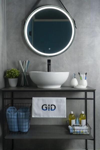 Накладная раковина Gid N9001 45см белый — изображение 6