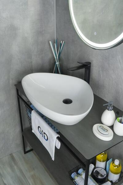 Накладная раковина Gid N9062 66см белый — изображение 6