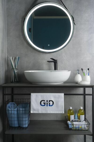 Накладная раковина Gid N9088 55см белый — изображение 6