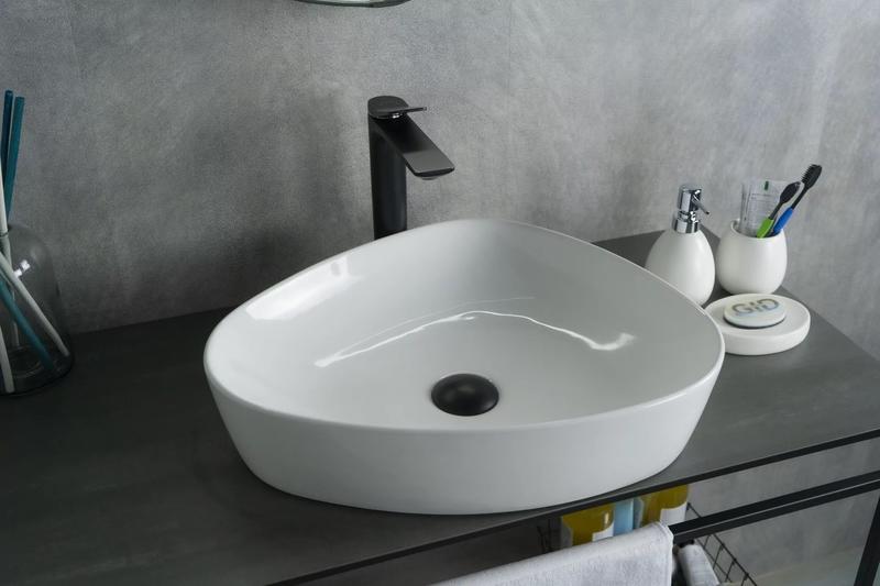 Накладная раковина Gid N9386 50см белый