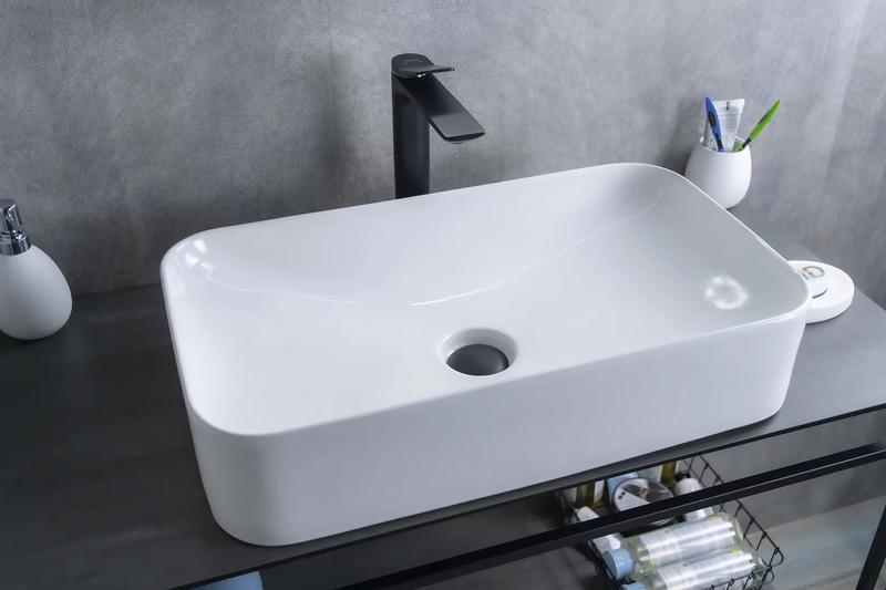 Накладная раковина Gid N9596 61см белый