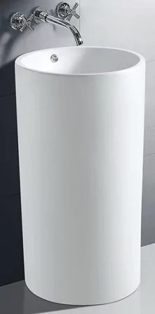 Напольная раковина Gid Nb163 44x82см белый