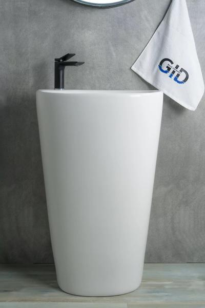 Напольная раковина Gid Nb188 52x84см белый
