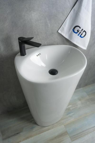 Напольная раковина Gid Nb188 52x84см белый — изображение 4