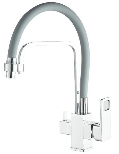 Смеситель для кухни Haiba HB76615 хром
