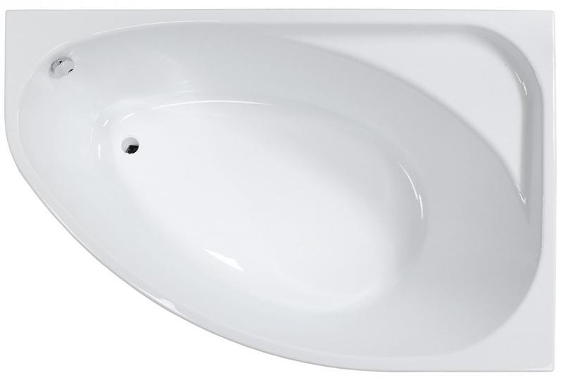 Акриловая ванна VagnerPlast Hapi VPBA170HAP3PX-04 правая 170x110см белый