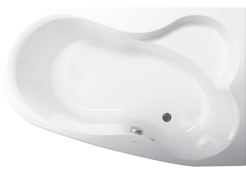 Акриловая ванна VagnerPlast Melite VPBA163MEL3PX-04 правая 160x105см белый