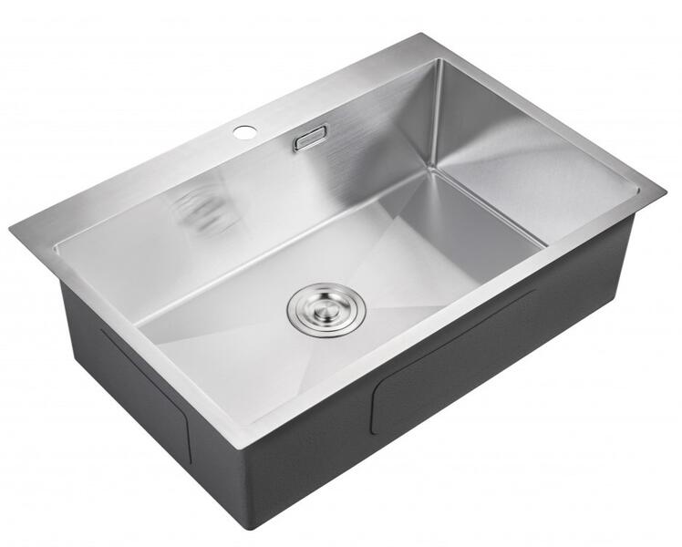 Мойка для кухни Milacio Denia 75 Steel MC.77500 нержавеющая сталь