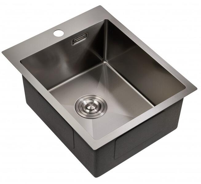 Мойка для кухни Milacio Denia 41 Steel MC.77469 воронёная сталь