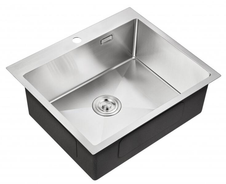 Мойка для кухни Milacio Denia 59 Steel MC.77490 нержавеющая сталь
