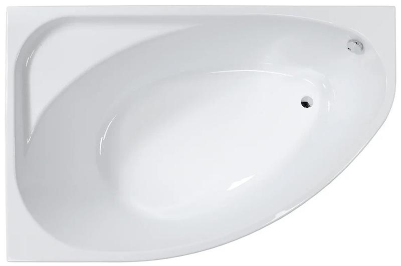 Акриловая ванна VagnerPlast Hapi VPBA170HAP3LX-04 левая 170x110см белый