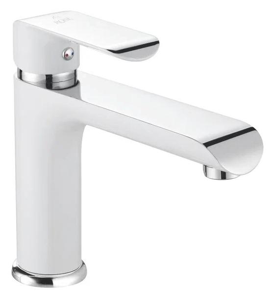 Смеситель для раковины Rose R2101F-1 белый/хром