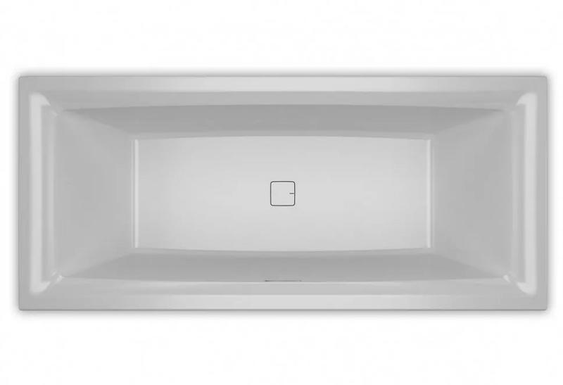 Акриловая ванна Riho Still Square Plug and Play B099031005 L 180х80см белый