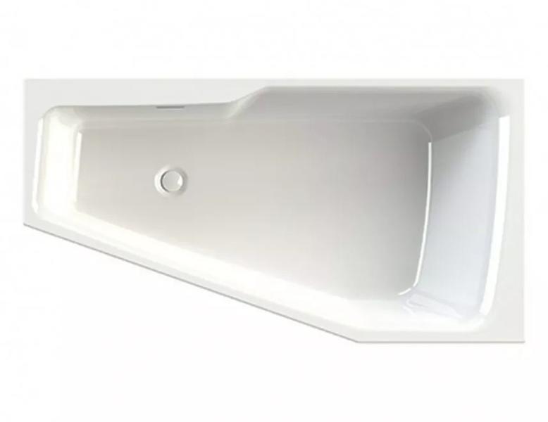 Акриловая ванна Riho Rethink Space Fall Plug and Play B112009005 L заполнение через перелив 160х75см белый