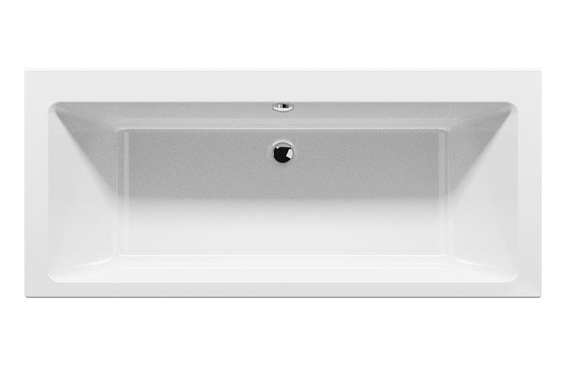 Акриловая ванна Riho Lugo Wall Velvet B159001105 180x80см белый матовый
