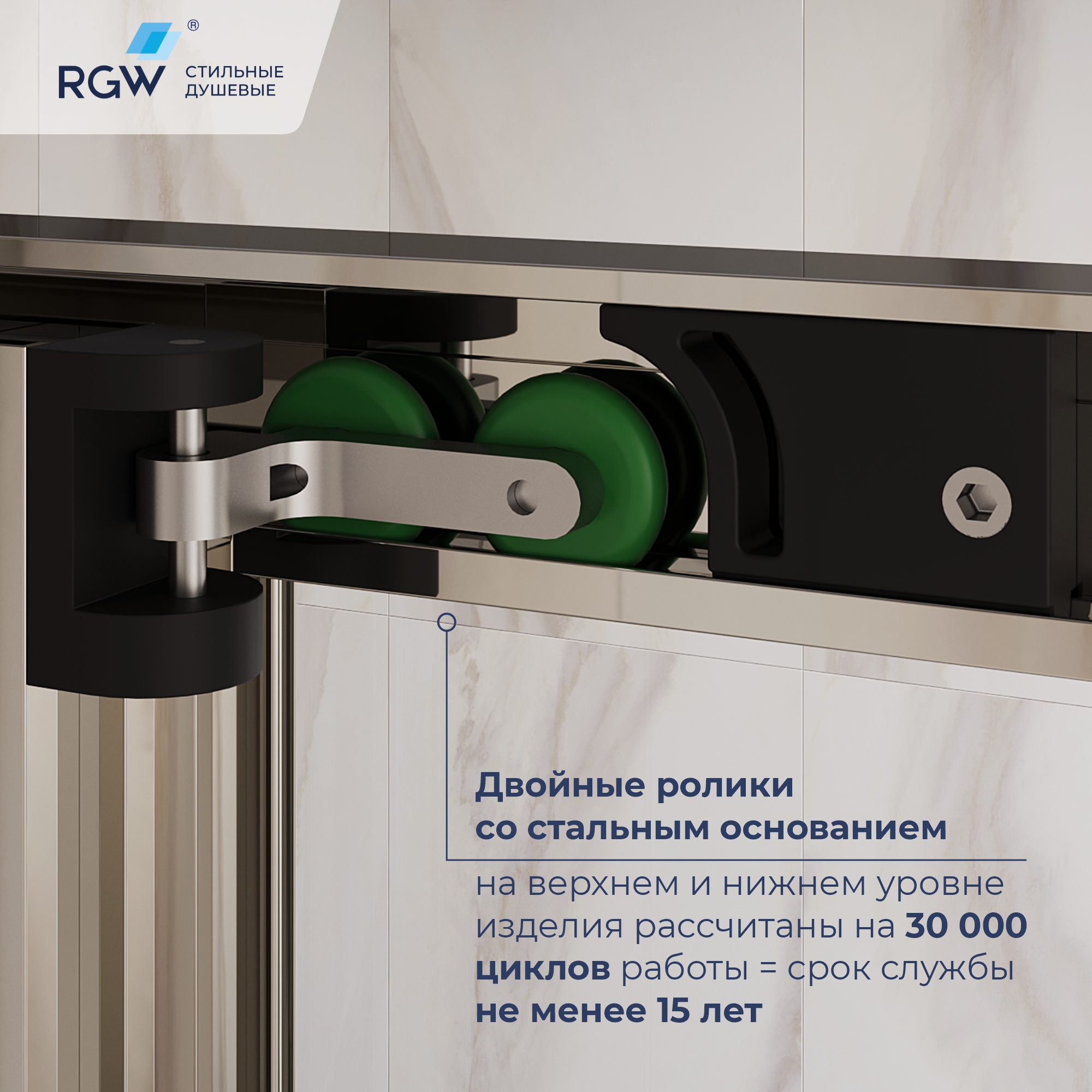 Душевой уголок с открытием двери вовнутрь RGW LE-45 1000x900 — изображение 5