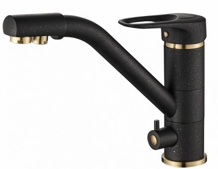 Смеситель для кухни Steel Hammer SH 321 BLACK BR ZORG