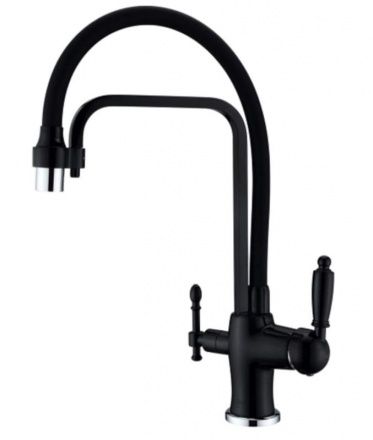 Смеситель для кухни Sanitary ZR 342-6 YF BLACK ZORG