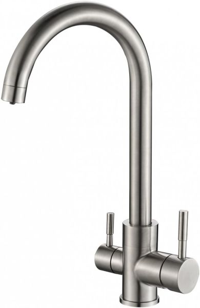 Смеситель для кухни Steel Hammer SH 713 INOX ZORG