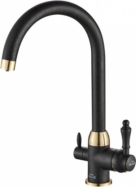 Смеситель для кухни Steel Hammer SH 723 BLACK BR ZORG