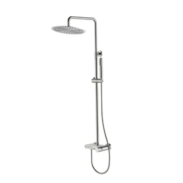 Boheme Душевая стойка Stick Spirale 128-NB.4 никель брашированный