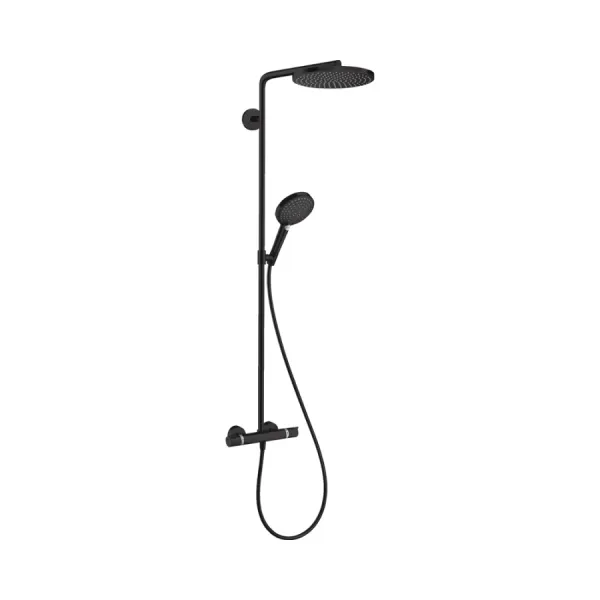 Hansgrohe Душевая система Raindance Select S Showerpipe 27633670 черный матовый
