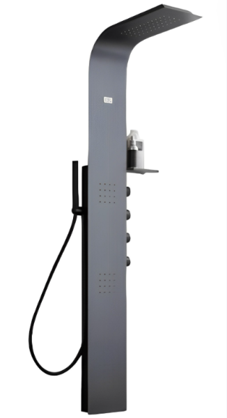 Cerutti SPA Душевая панель Cerutti SPA Bella B CT9254 чёрный матовый