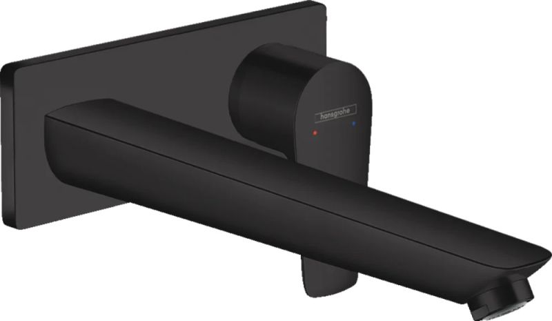 Hansgrohe Смеситель для раковины встраиваемый Talis E 71734670 черный матовый