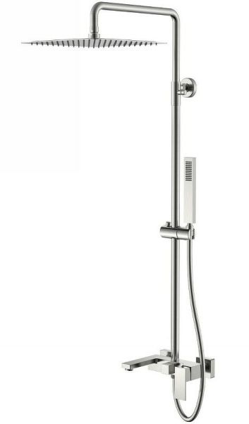 Boheme Душевая стойка Qubic 478-NB никель брашированный