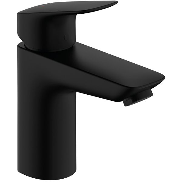 Hansgrohe Смеситель для раковины Logis 71107670 Черный матовый