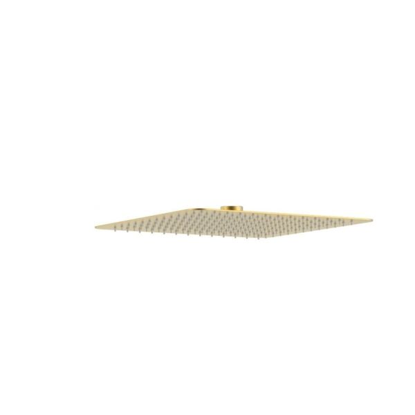 Boheme Верхний душ QUBIC латунь MATT GOLD  30*30cm золото