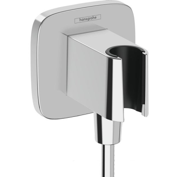 Hansgrohe Шланговое подключение FixFit Q 26887000 с держателем хром