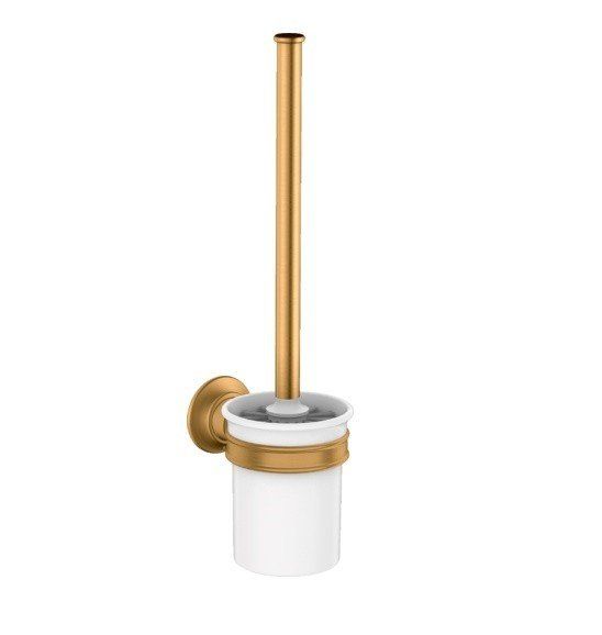 Hansgrohe Туалетный ершик подвесной AddStoris 42035250 золото