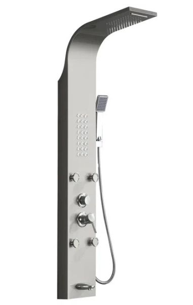Cerutti SPA Панель душевая Cerutti SPA Victoria BR CT9980 матовая нержавеющая сталь