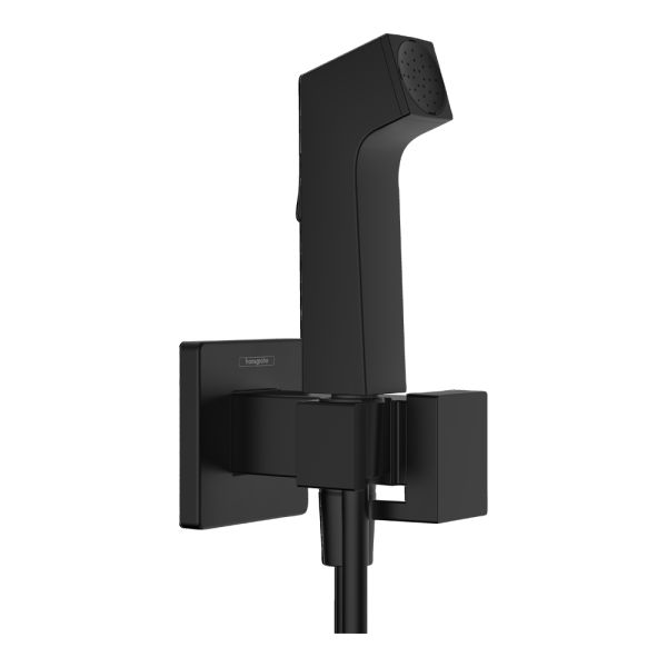 Hansgrohe Гигиенический душ E 1 jet EcoSmart+ со смесителем, черный матовый 29233670