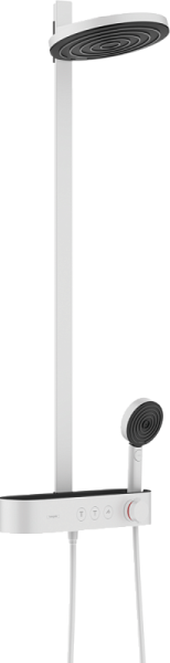 Hansgrohe Душевая система Pulsify Showerpipe 24240700 матовый белый