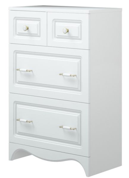 Corozo Комод  Классика 55см белый SD-00000329