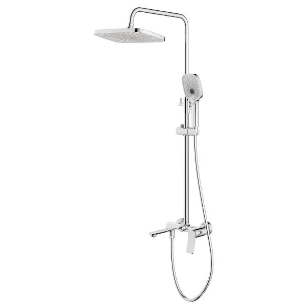 Azario Душевая стойка Escaro AZ-K2374 хром