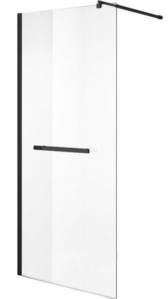 Niagara Душевая перегородка NG-681-10BLACK 100см чёрный/прозрачное